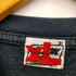 エムアンドエム M&M ワンポイント刺繍裾プリントクルーネックTシャツ メンズ JPN:XL