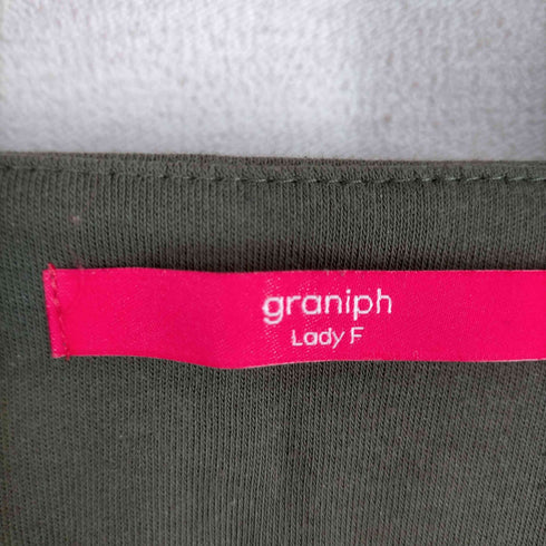 デザインティーシャツストアグラニフ Design Tshirts Store graniph 切替ワンピース レディース FREE