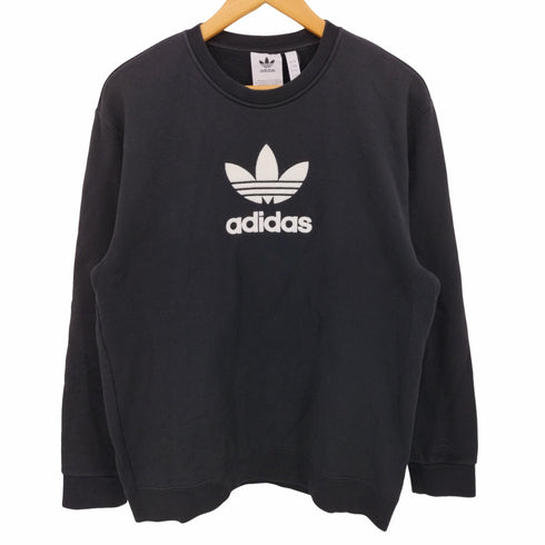 アディダスオリジナルス adidas Originals PREMIUM CREW SWEAT ロゴ刺繍 裏起毛 スウェット メンズ 0