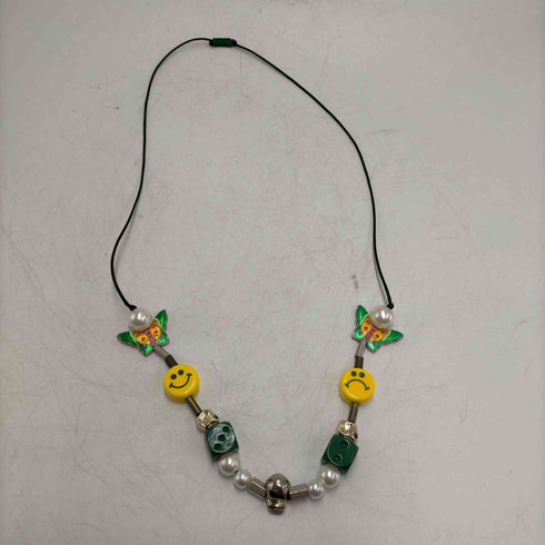 エバーモブ EVAE MOB Salute Evae Beaded Necklace メンズ