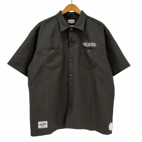 ショット Schott 23SS Schott×BADWAY TC WORK SHIRT BADWAY EMBROIDERY メンズ import:XL