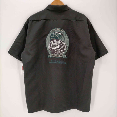 ショット Schott 23SS Schott×BADWAY TC WORK SHIRT BADWAY EMBROIDERY メンズ import:XL