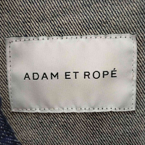 アダムエロペ Adam et Rope ルーズフィットデニムジャケット レディース FREE