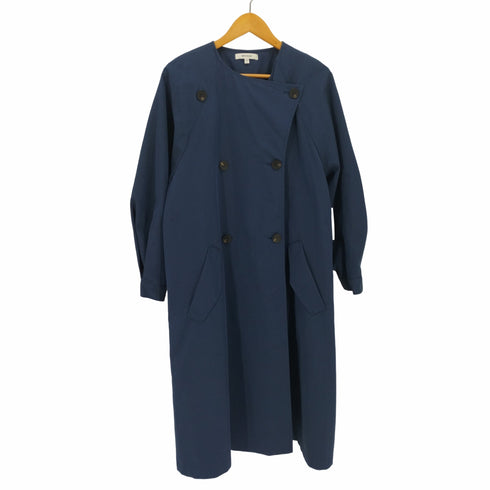 マウジー moussy 23SS COLLARLESS TRENCH COAT カラーレス トレンチ コート レディース JPN:2