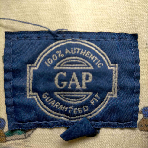 ギャップ Gap MADE IN USA GUARANTEED FIT 裏地カモ地 デニムジャケット メンズ JPN:S