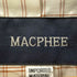 マカフィー MACPHEE 裏地チェック柄 フェイクレザージャケット レディース