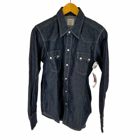 ティーシービージーンズ TCB JEANS デニムウエスタンシャツ メンズ