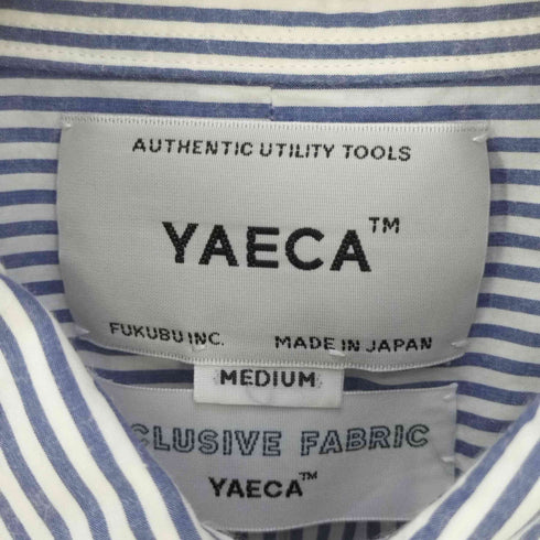 ヤエカ YAECA Comfort Shirts ストライプ コンフォートシャツ メンズ JPN:M