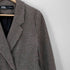 ザラ ZARA 千鳥柄 ハーフコート レディース import:M