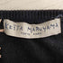 ケイタマルヤマ KEITA MARUYAMA レーヨン混 花刺繍 ウールカーディガン レディース JPN:1