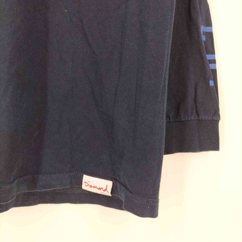 ダイヤモンド DIAMOND USA製 プリント ロングスリーブTシャツ ロンT メンズ import:L