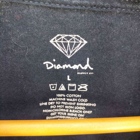 ダイヤモンド DIAMOND USA製 プリント ロングスリーブTシャツ ロンT メンズ import:L