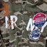 アヴィレックス AVIREX AIR CORPS CUSTOM SWEAT PARKA エアコープス カスタム スウェット ジップ パーカー カモ柄 メンズ import:XL