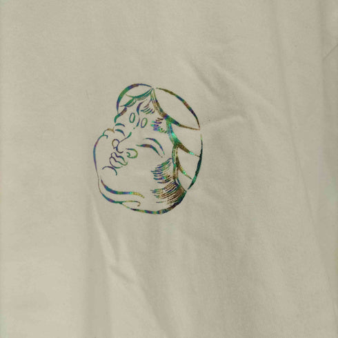 麺散 両面 プリント S/S Tシャツ メンズ