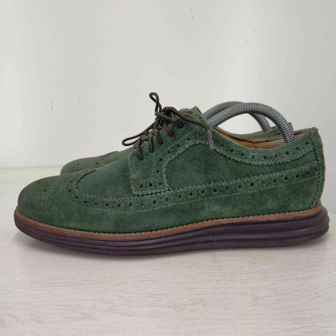 コールハーン COLE HAAN スエードドレスシューズ ウイングチップ メンズ