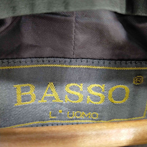 BASSO トレンチコート メンズ 103-91-180