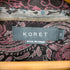 コレット KORET 総柄2Bテーラードジャケット レディース US:12