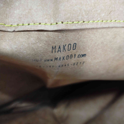 MAKKO レザートートバッグ レディース
