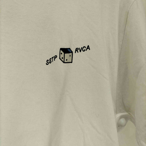 ルーカ RVCA SMITH STREET Tattoo Tramp T-shirt コラボ アメトラ タトゥー プリント S/S Tシャツ メンズ import:L