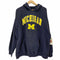 GENUINE STUFF MICHIGAN カレッジロゴ プルオーバーパーカー メンズ import:XL