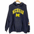 GENUINE STUFF MICHIGAN カレッジロゴ プルオーバーパーカー メンズ import:XL
