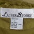{LAUREN BROOKE ジップアップ シルクキルティングジャケット メンズ import:L