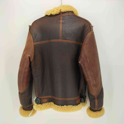 エアロレザー AERO LEATHER B-3  ムートンフライトジャケット 大戦 メンズ US:36