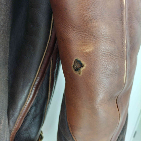 エアロレザー AERO LEATHER B-3  ムートンフライトジャケット 大戦 メンズ US:36