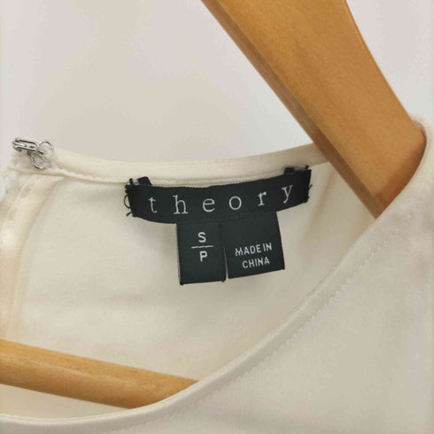 セオリー theory シルクノースリーブラウス レディース JPN:S