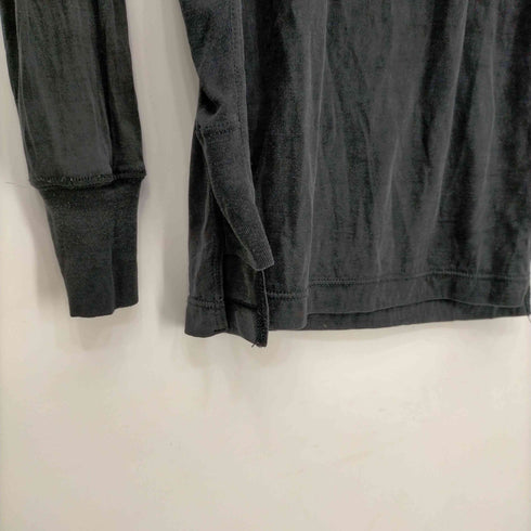 リックオウエンス RICK OWENS 17AW シルク100% L/S ロングカットソー レディース EUR:42