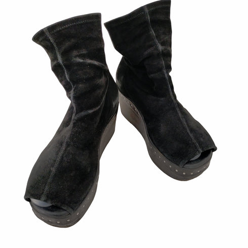 リックオウエンス RICK OWENS ゲタ オープンテゥブーツ レディース EUR:37