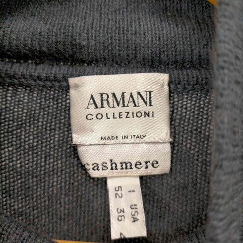 アルマーニコレツィオーニ ARMANI COLLEZIONI イタリア製 ハイネック カシミヤニット メンズ US:36