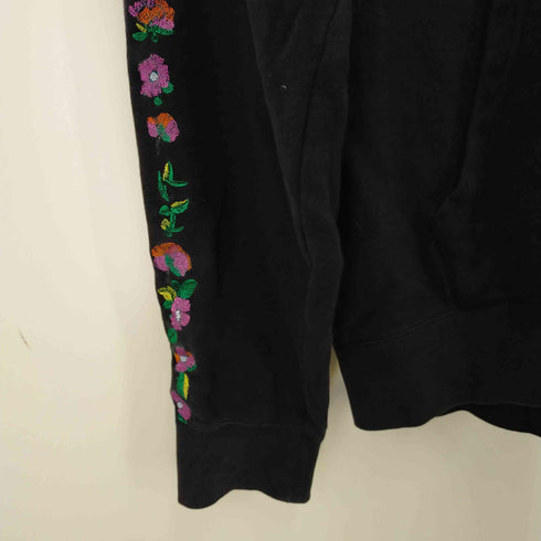ポールスミス Paul Smith 18AW フラワー刺繍 ジップアップパーカー メンズ XLARGE