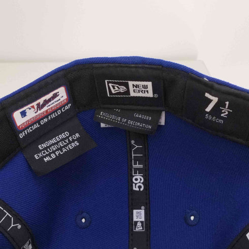 ニューエラ NEW ERA 59FIFTY MLB チームロゴ刺繍 6パネルキャップ メンズ 7 1/2
