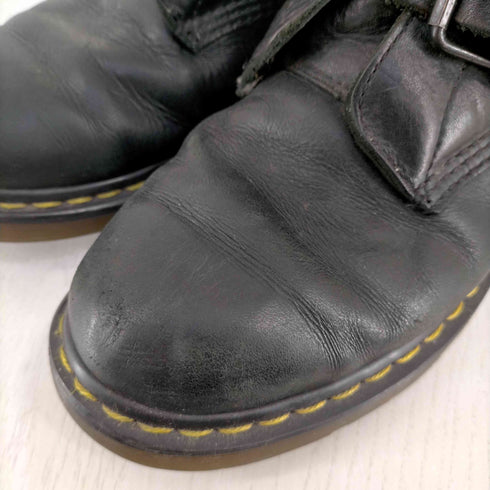 ヨウジヤマモトプールオム Yohji Yamamoto POUR HOMME ベルト付き ハイカットレザーブーツ メンズ UK:7