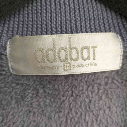 アダバット adabat バック ボルゾイ デザイン フリースベスト メンズ