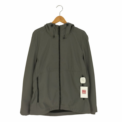 ザラ ZARA ジップアップ ソフトシェル マウンテンパーカー メンズ import:M