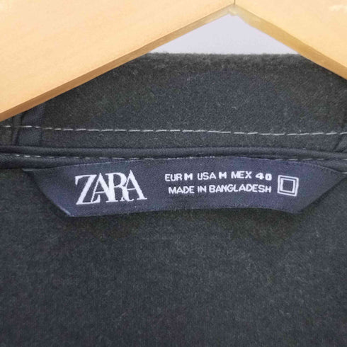 ザラ ZARA ジップアップ ソフトシェル マウンテンパーカー メンズ import:M