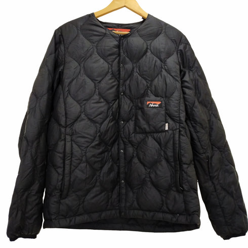 ナンガ NANGA Orange別注NANGA キルトダウンカーディガン メンズ import:L
