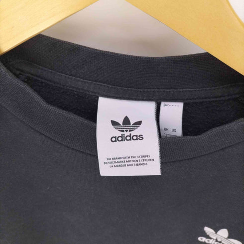 アディダスオリジナルス adidas Originals 3 STRIPES CREW トレフォイル ロゴ 刺繍 クルーネック スウェット レディース JPN:S