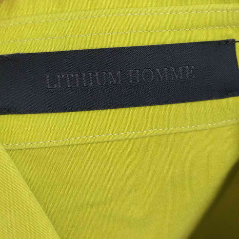 リチウムオム LITHIUM HOMME エポーレットシャツ メンズ