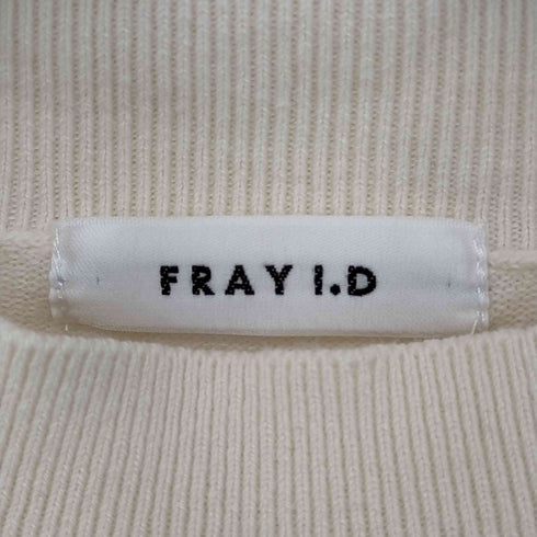 フレイアイディー FRAY I.D フリンジニットワンピース レディース FREE