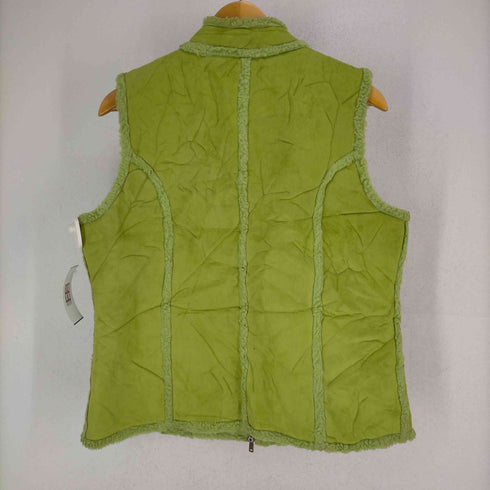 リズ クレイボーン LIZ Claiborne ボアラインジップベスト レディース JPN:M