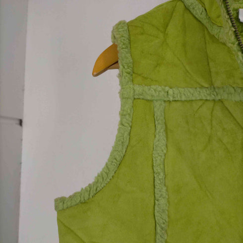 リズ クレイボーン LIZ Claiborne ボアラインジップベスト レディース JPN:M