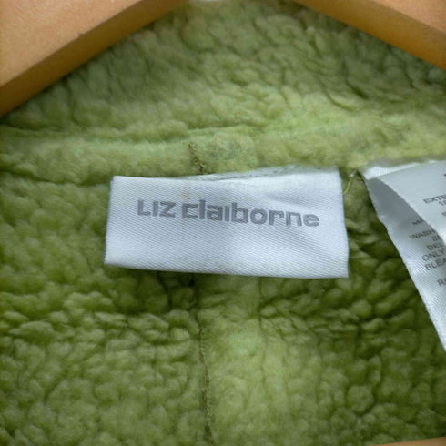 リズ クレイボーン LIZ Claiborne ボアラインジップベスト レディース JPN:M