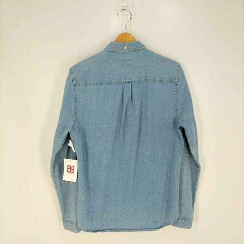 ザラ ZARA Basic Denim Shirt ボタンダウン ベーシックデニムシャツ メンズ import:S