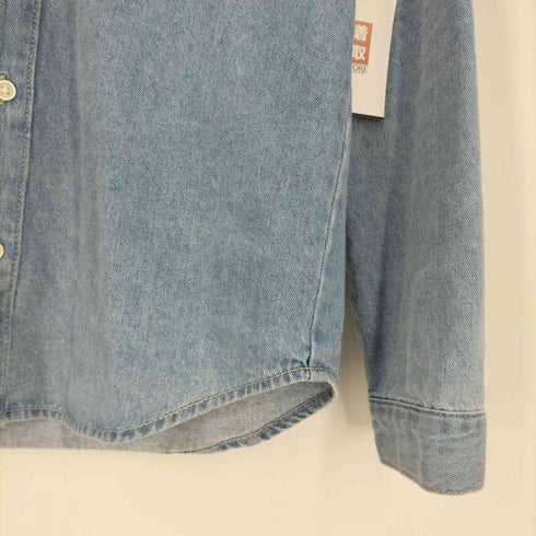 ザラ ZARA Basic Denim Shirt ボタンダウン ベーシックデニムシャツ メンズ import:S