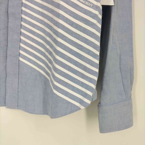 アンデコレイテッド undecorated ストライププリントシャツ メンズ JPN:3