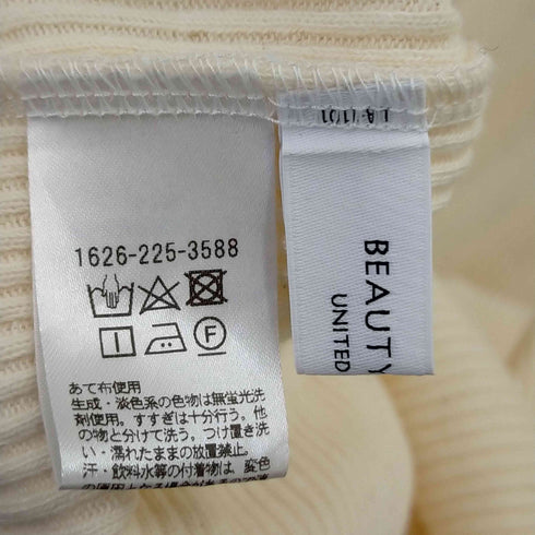 ビューティーアンドユースユナイテッドアローズ BEAUTY & YOUTH UNITED ARROWS リブフロントボタンマキシワンピース2 -2WAY- レディース