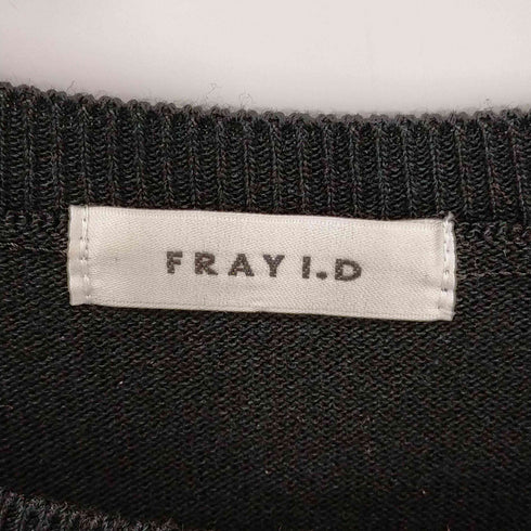 フレイアイディー FRAY I.D アイレットプリーツニットワンピース レディース FREE